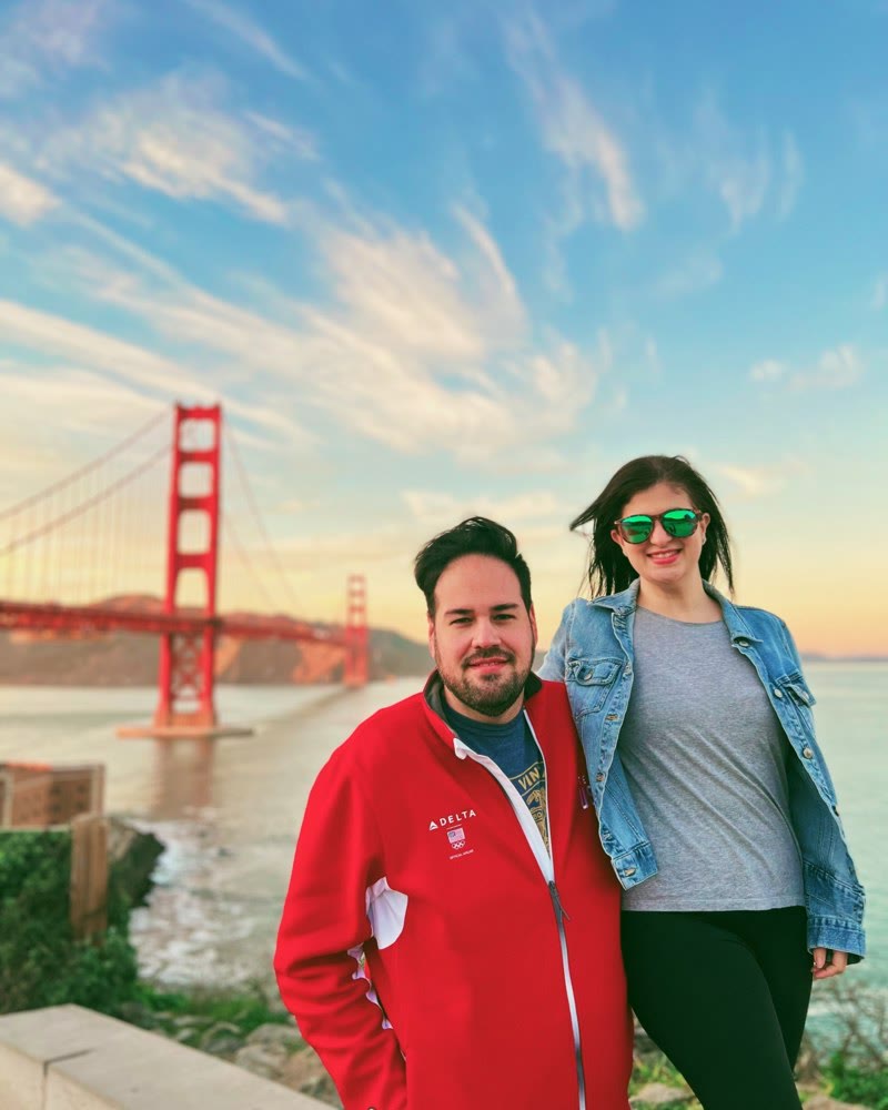Marcio and Renata, San Francisco, February 2022