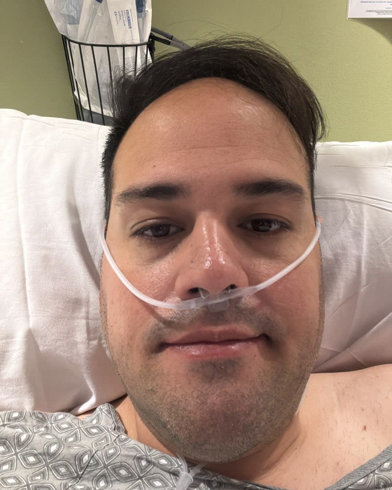 Marcio on surgery day, December 2024