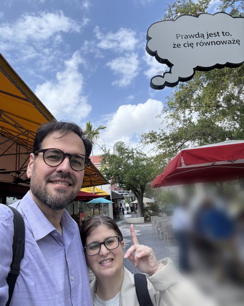 Marcio and Renata, Miami, March 2025